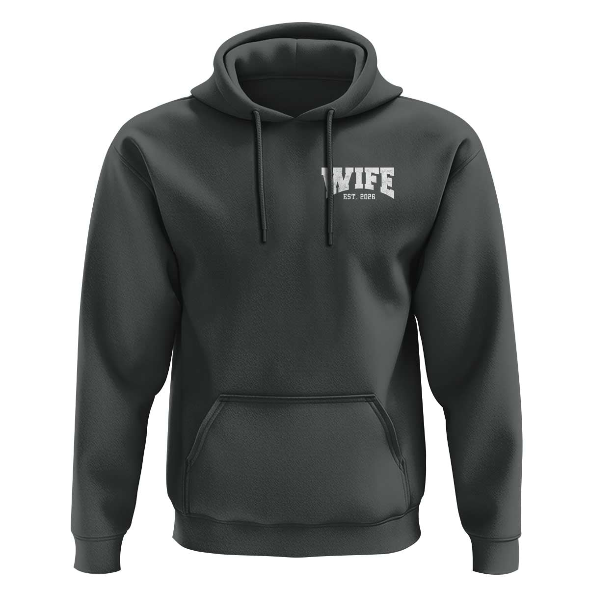Wife Est 2026 Hoodie Just Married Couple Matching Wedding Honeymoon