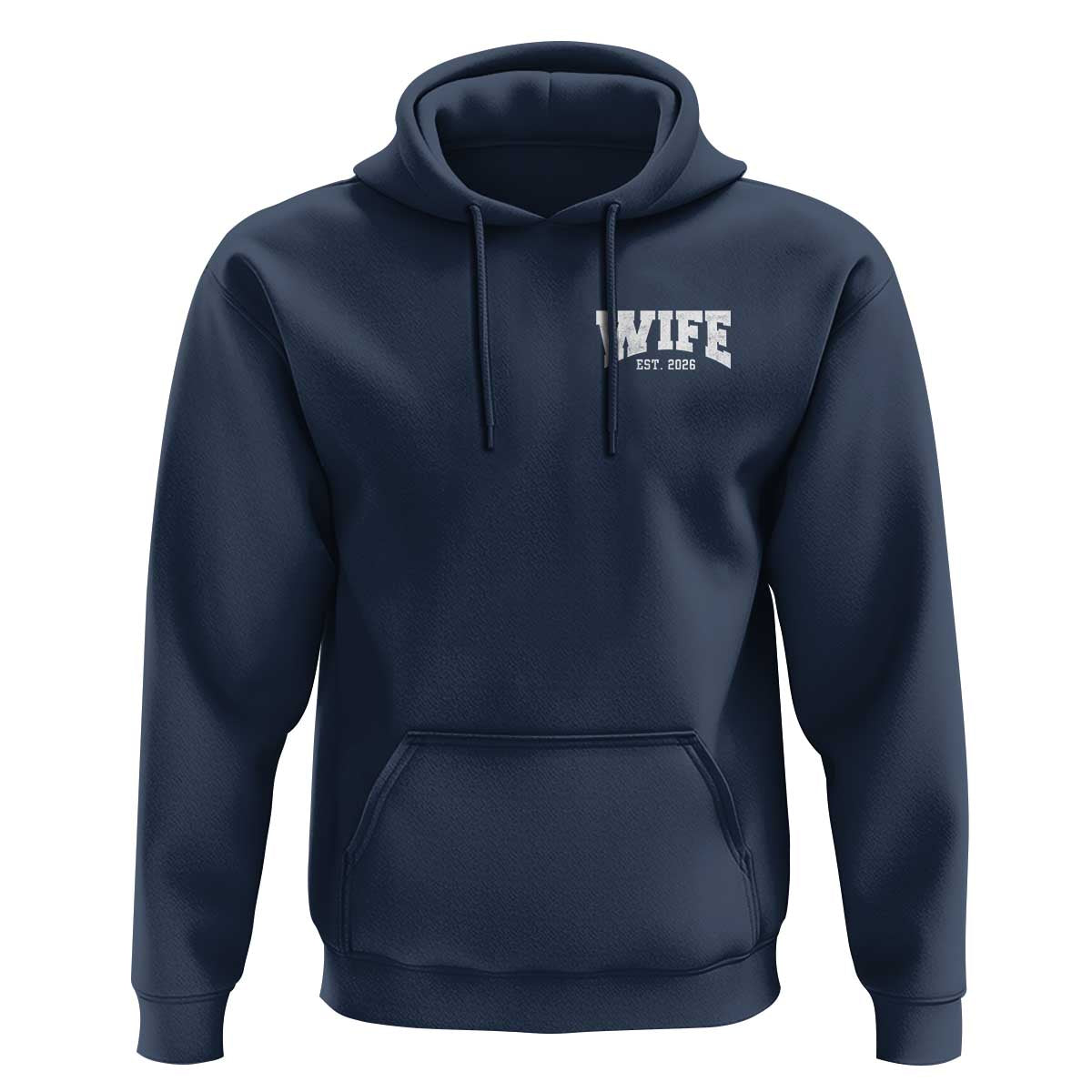 Wife Est 2026 Hoodie Just Married Couple Matching Wedding Honeymoon