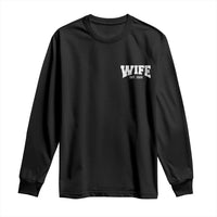Wife Est 2026 Long Sleeve Shirt Just Married Couple Matching Wedding Honeymoon