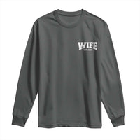 Wife Est 2026 Long Sleeve Shirt Just Married Couple Matching Wedding Honeymoon