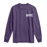 Wife Est 2026 Long Sleeve Shirt Just Married Couple Matching Wedding Honeymoon