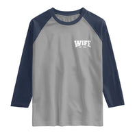 Wife Est 2026 Raglan Shirt Just Married Couple Matching Wedding Honeymoon