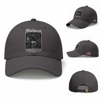 Mothman Harbinger of Doom Point Pleasant WV Baseball Cap Gothic Horror Cryptid Creature