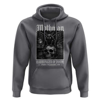 Mothman Harbinger of Doom Point Pleasant WV Hoodie Gothic Horror Cryptid Creature
