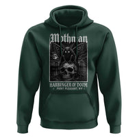 Mothman Harbinger of Doom Point Pleasant WV Hoodie Gothic Horror Cryptid Creature