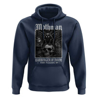 Mothman Harbinger of Doom Point Pleasant WV Hoodie Gothic Horror Cryptid Creature