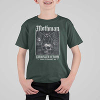 Mothman Harbinger of Doom Point Pleasant WV T Shirt For Kid Gothic Horror Cryptid Creature