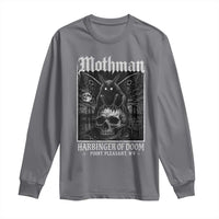 Mothman Harbinger of Doom Point Pleasant WV Long Sleeve Shirt Gothic Horror Cryptid Creature