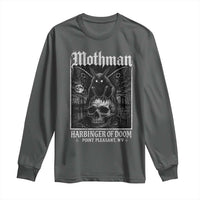 Mothman Harbinger of Doom Point Pleasant WV Long Sleeve Shirt Gothic Horror Cryptid Creature
