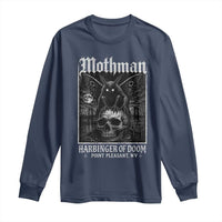 Mothman Harbinger of Doom Point Pleasant WV Long Sleeve Shirt Gothic Horror Cryptid Creature