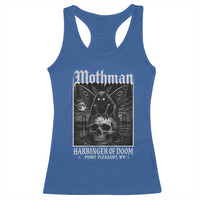 Mothman Harbinger of Doom Point Pleasant WV Racerback Tank Top Gothic Horror Cryptid Creature
