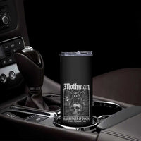 Mothman Harbinger of Doom Point Pleasant WV Skinny Tumbler Gothic Horror Cryptid Creature