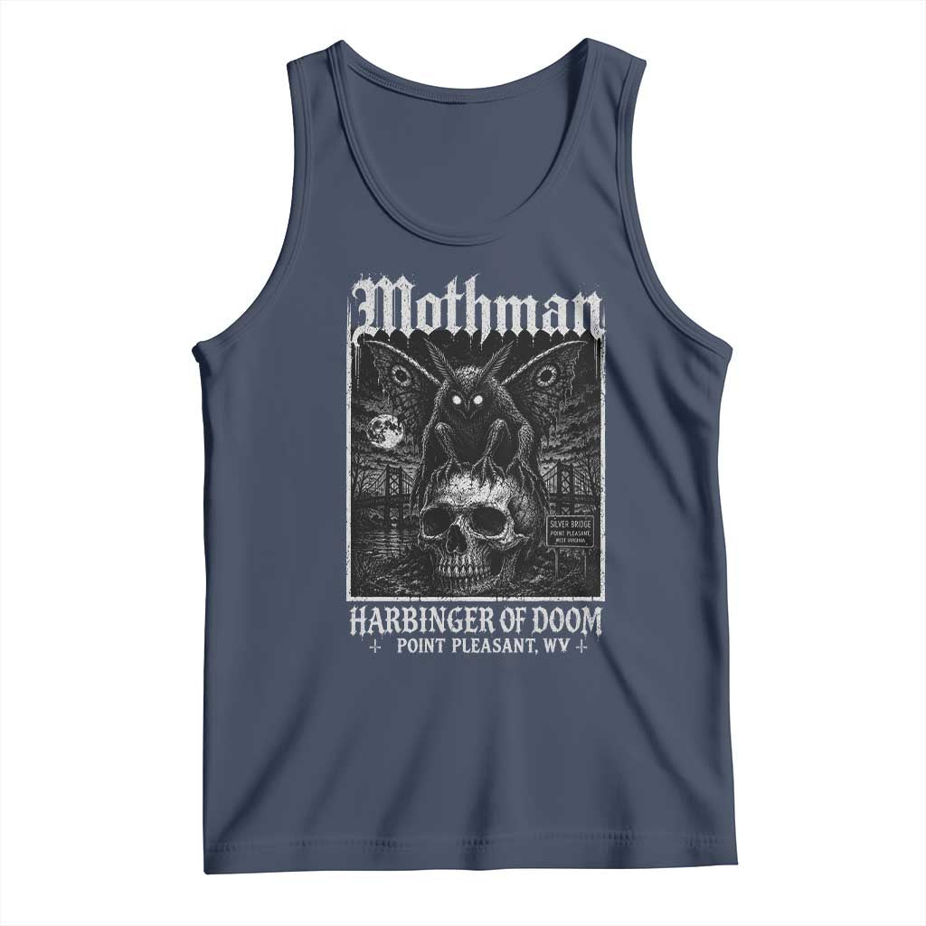 Mothman Harbinger of Doom Point Pleasant WV Tank Top Gothic Horror Cryptid Creature