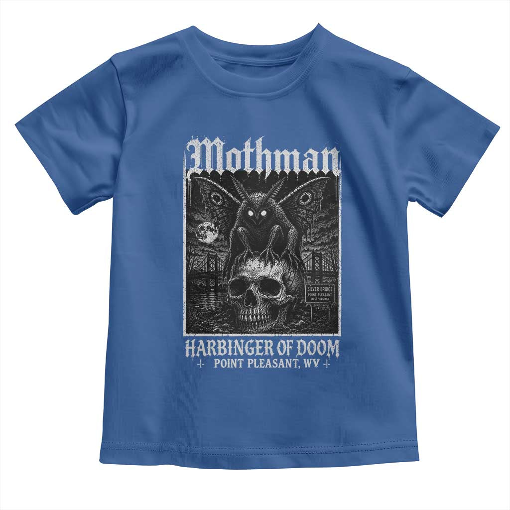 Mothman Harbinger of Doom Point Pleasant WV Toddler T Shirt Gothic Horror Cryptid Creature