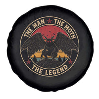 Funny Mothman The Man The Moth The Legend Spare Tire Cover Retro Folklore Creepy Cryptid