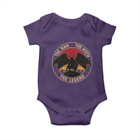 Funny Mothman The Man The Moth The Legend Baby Onesie Retro Folklore Creepy Cryptid