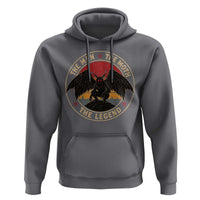 Funny Mothman The Man The Moth The Legend Hoodie Retro Folklore Creepy Cryptid