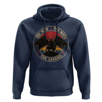 Funny Mothman The Man The Moth The Legend Hoodie Retro Folklore Creepy Cryptid