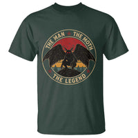 Funny Mothman The Man The Moth The Legend T Shirt Retro Folklore Creepy Cryptid