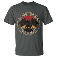 Funny Mothman The Man The Moth The Legend T Shirt Retro Folklore Creepy Cryptid