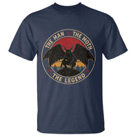 Funny Mothman The Man The Moth The Legend T Shirt Retro Folklore Creepy Cryptid