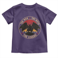 Funny Mothman The Man The Moth The Legend Toddler T Shirt Retro Folklore Creepy Cryptid