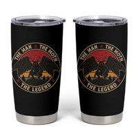 Funny Mothman The Man The Moth The Legend Tumbler Cup Retro Folklore Creepy Cryptid