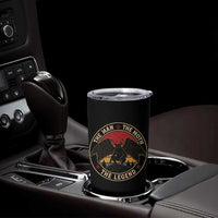Funny Mothman The Man The Moth The Legend Tumbler Cup Retro Folklore Creepy Cryptid