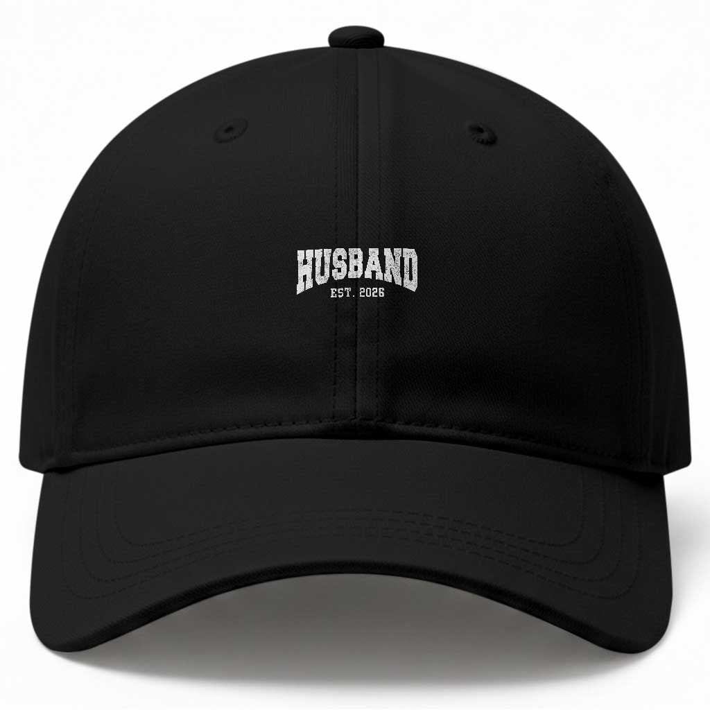 Husband Est 2026 Baseball Cap Just Married Couple Matching Wedding Honeymoon