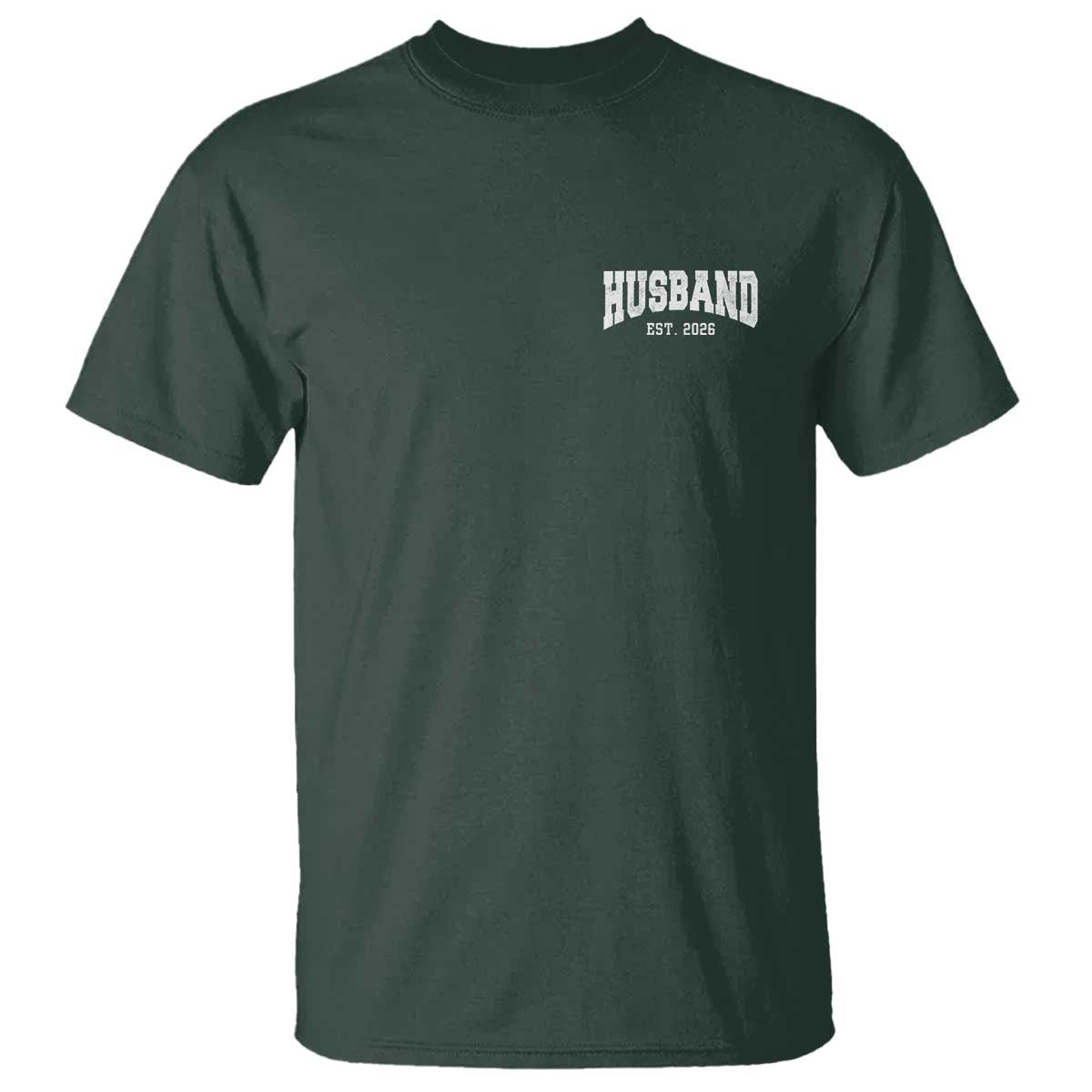 Husband Est 2026 T Shirt Just Married Couple Matching Wedding Honeymoon