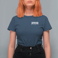 Husband Est 2026 T Shirt For Women Just Married Couple Matching Wedding Honeymoon