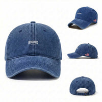 Husband Est 2026 Washed Cotton Baseball Cap Just Married Couple Matching Wedding Honeymoon