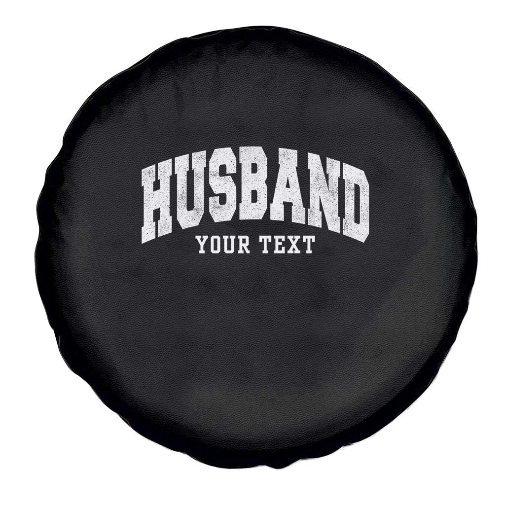 Personalized Husband Spare Tire Cover Custom Text Name Hubby Marriage Anniversary Couple Gift
