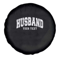 Personalized Husband Spare Tire Cover Custom Text Name Hubby Marriage Anniversary Couple Gift