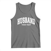 Personalized Husband Tank Top Custom Text Name Hubby Marriage Anniversary Couple Gift