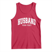 Personalized Husband Tank Top Custom Text Name Hubby Marriage Anniversary Couple Gift