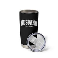 Personalized Husband Tumbler Cup Custom Text Name Hubby Marriage Anniversary Couple Gift