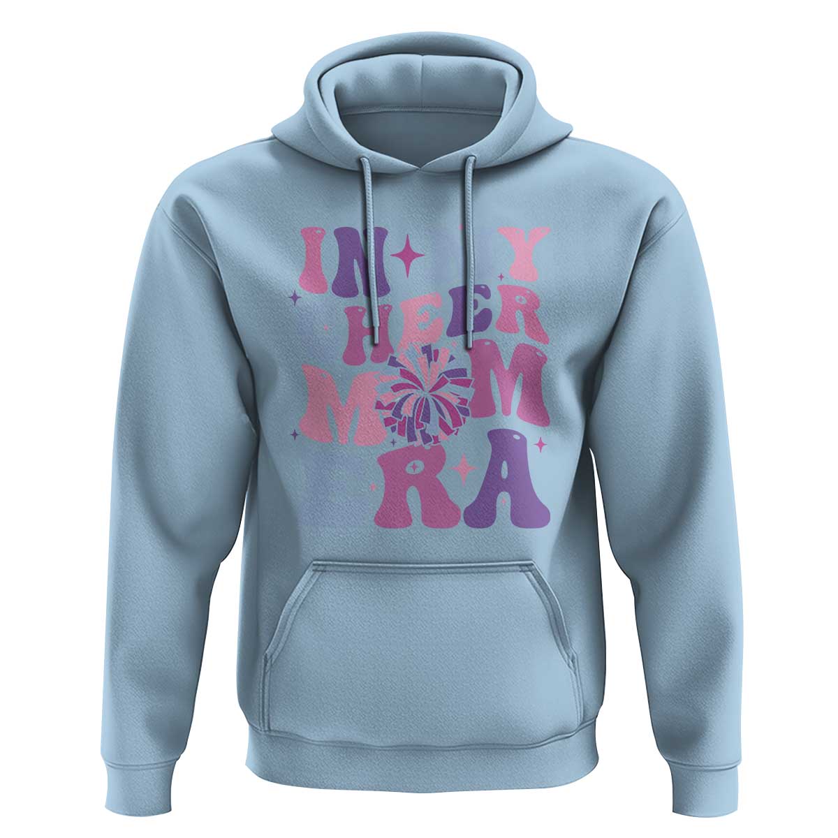 Funny Football Mom Hoodie In My Cheer Mom Era Cheerleader Pompom - Wonder Print Shop