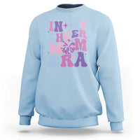 Funny Football Mom Sweatshirt In My Cheer Mom Era Cheerleader Pompom - Wonder Print Shop