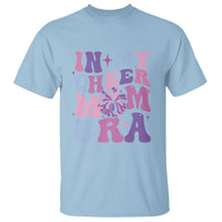 Funny Football Mom T Shirt In My Cheer Mom Era Cheerleader Pompom - Wonder Print Shop