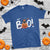 Funny French Bulldog Halloween T Shirt Boo Cute Dog Pumpkin Bat Maple Leaf Pet - Wonder Print Shop