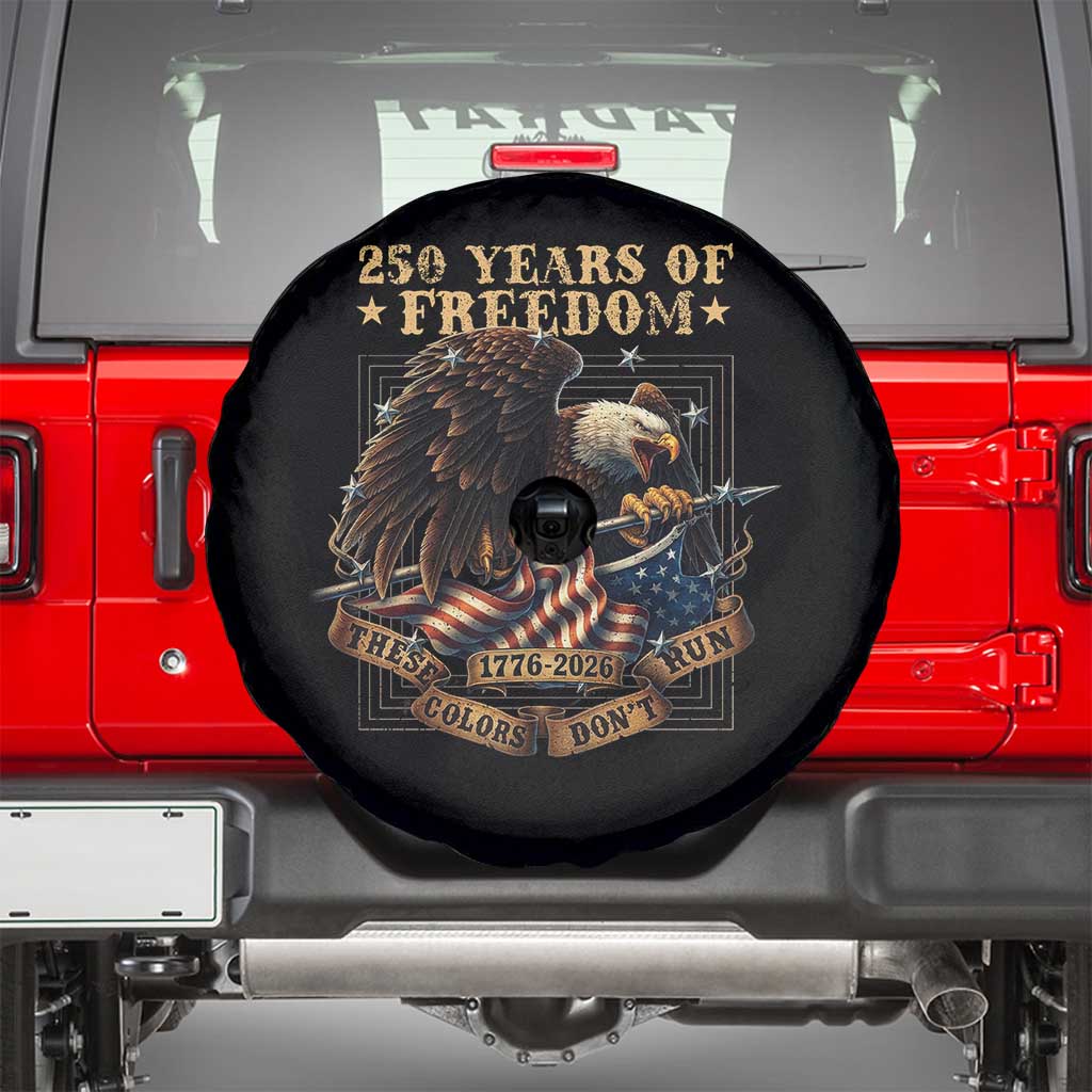 250th American Anniversary Spare Tire Cover 250 Years Of Freedom Independence American Flag - Wonder Print Shop