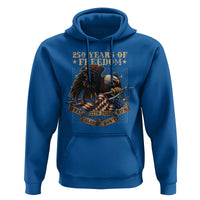 250th American Anniversary Hoodie 250 Years Of Freedom Independence American Flag - Wonder Print Shop