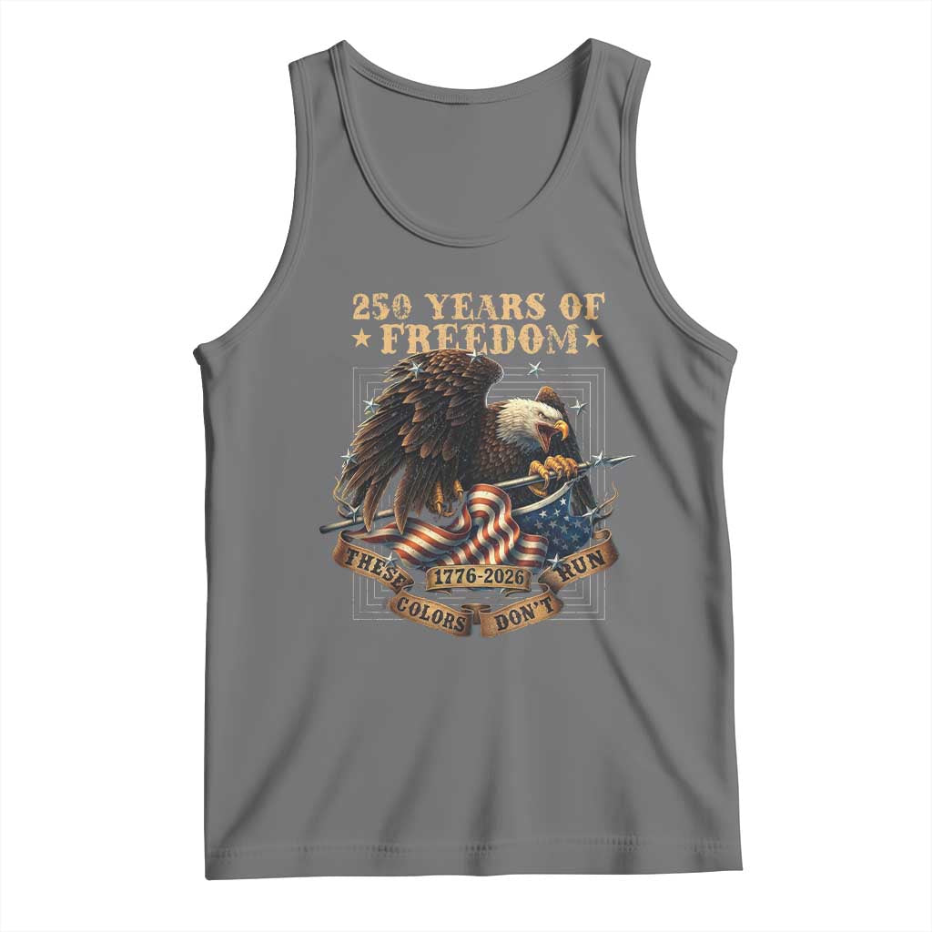 250th American Anniversary Tank Top 250 Years Of Freedom Independence American Flag - Wonder Print Shop