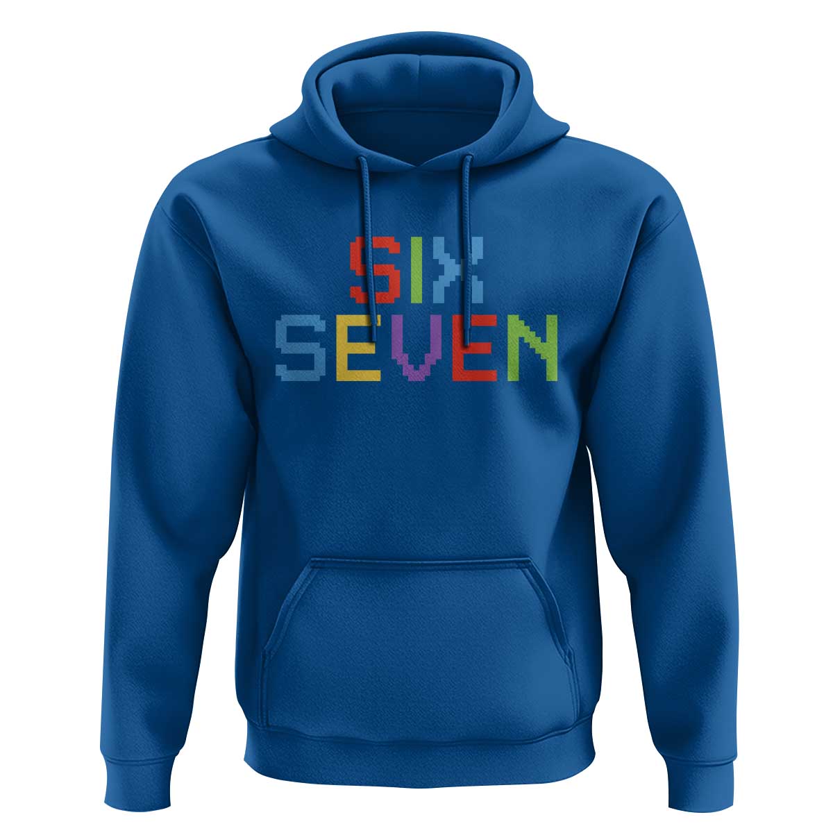 Six Seven Meme Pixel 67 Gen Alpha Meme Hoodie - Wonder Print Shop