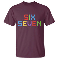 Six Seven Meme Pixel 67 Gen Alpha Meme T Shirt - Wonder Print Shop
