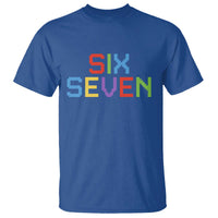 Six Seven Meme Pixel 67 Gen Alpha Meme T Shirt - Wonder Print Shop
