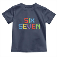 Six Seven Meme Pixel 67 Gen Alpha Meme Toddler T Shirt - Wonder Print Shop