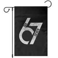 Funny Six Seven 67 Meme Gen Alpha Slang Garden Flag - Wonder Print Shop