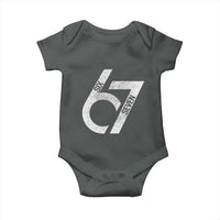Funny Six Seven 67 Meme Gen Alpha Slang Baby Onesie - Wonder Print Shop